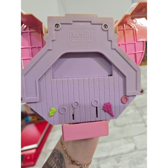 Vintage Polly Pocket Pop-Up Clubhouse Mansion Bluebird 1995 House Only‎ VIDEO - Picture 9 of 16